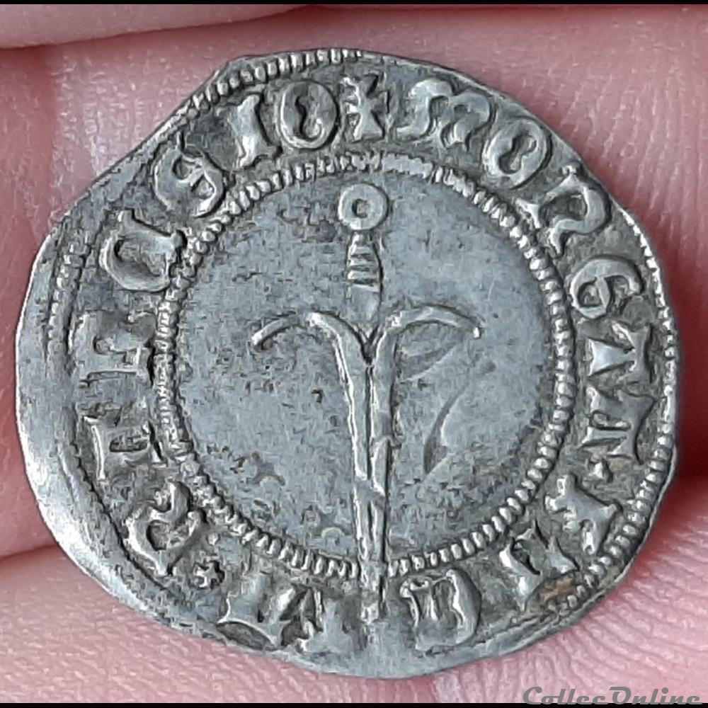 monnaies france feodales duche de lorraine antoine demi gros