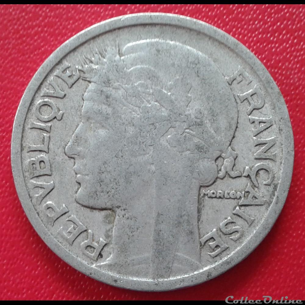 monnaies monde france 1945 c 2 francs
