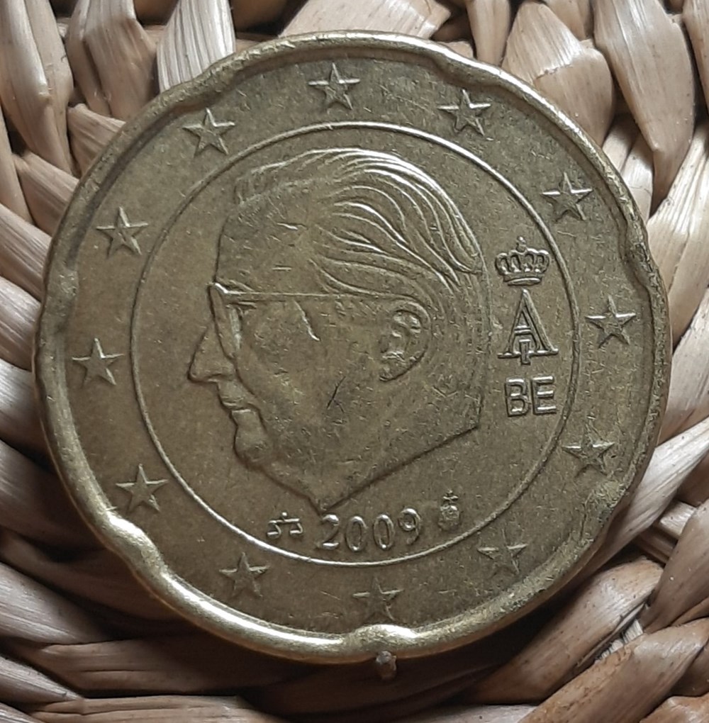 Belgique - 20 cents 2009 monnaies euros a belgique 20 cents 2009