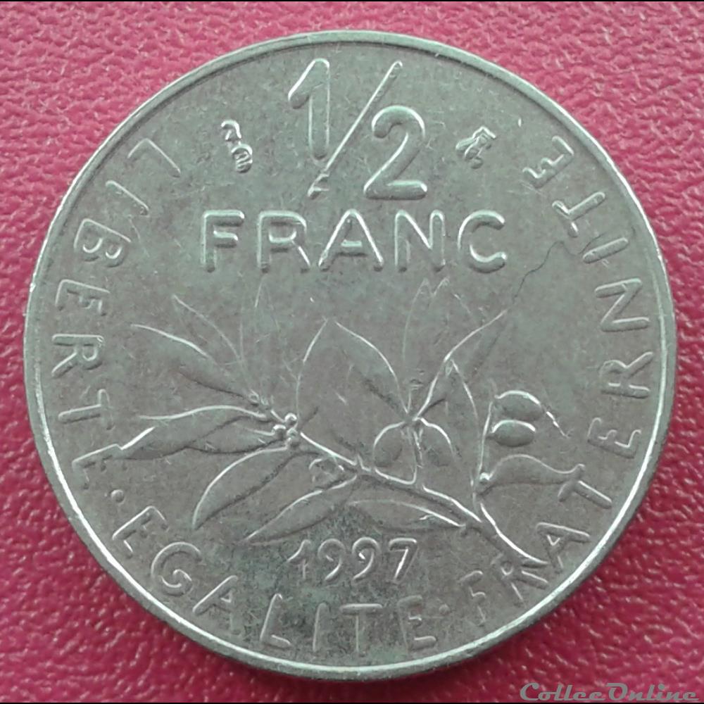 1997 - 50 centimes monnaies monde france 1997 50 centimes