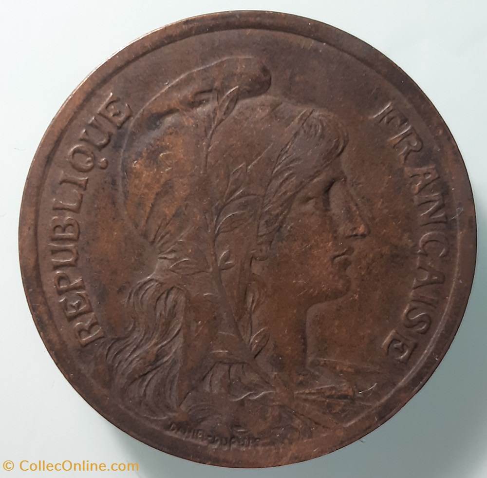 1916 étoile - 10 centimes monnaies monde france 1916 etoile 10 centimes