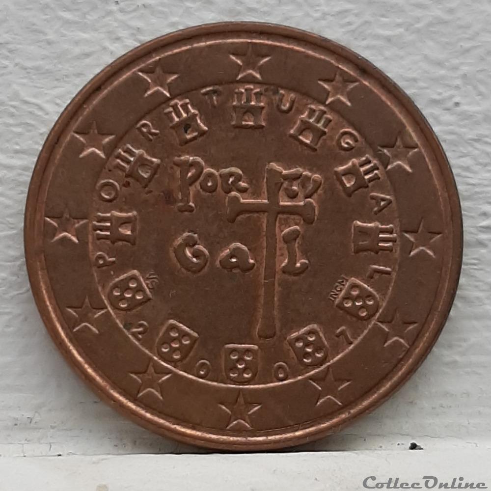 Portugal - 2007 - 5 cents monnaie euro portugal 2007 5 cents