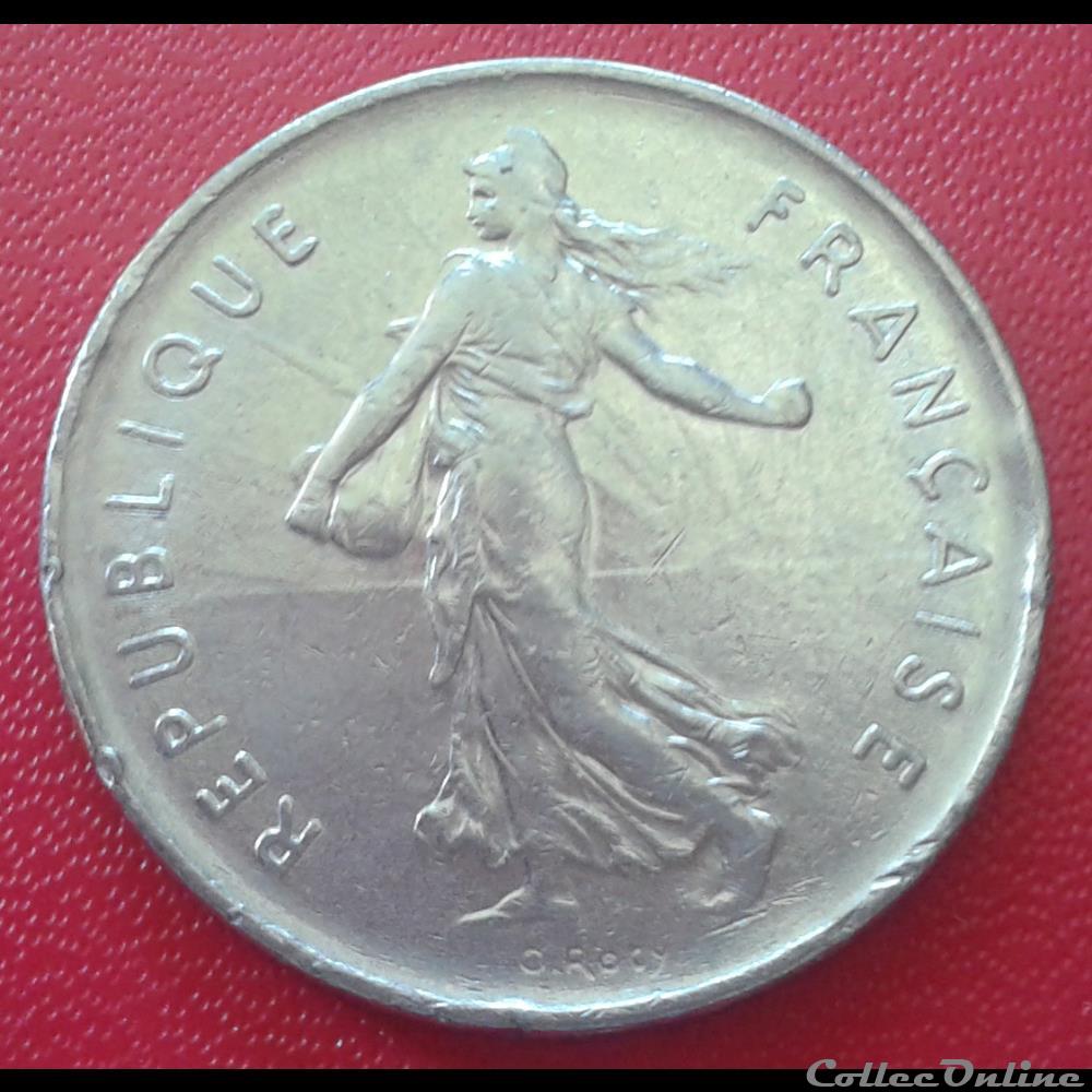 1972 - 5 Francs monnaies monde france 1972 5 francs