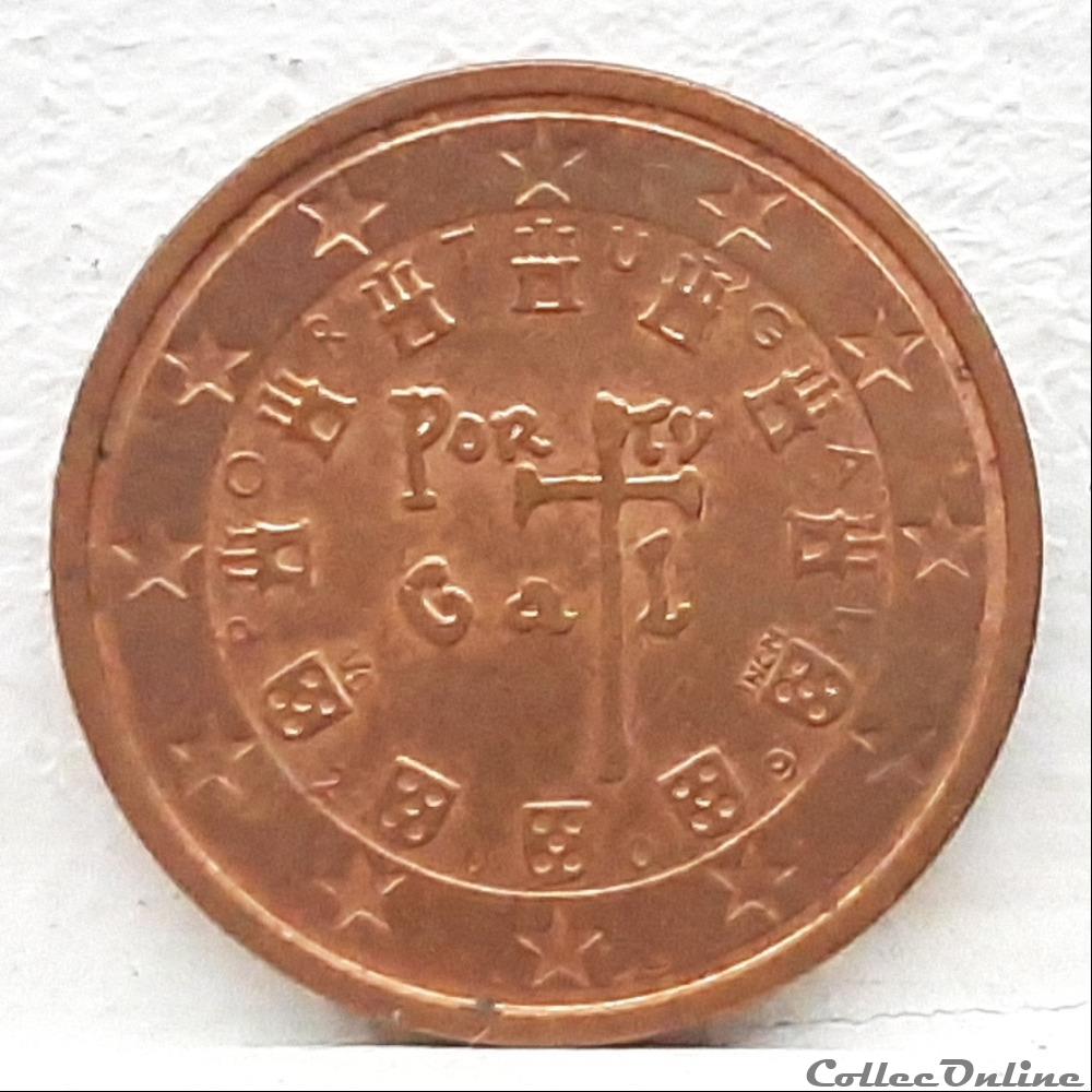 monnaie euro portugal 2009 2 cents