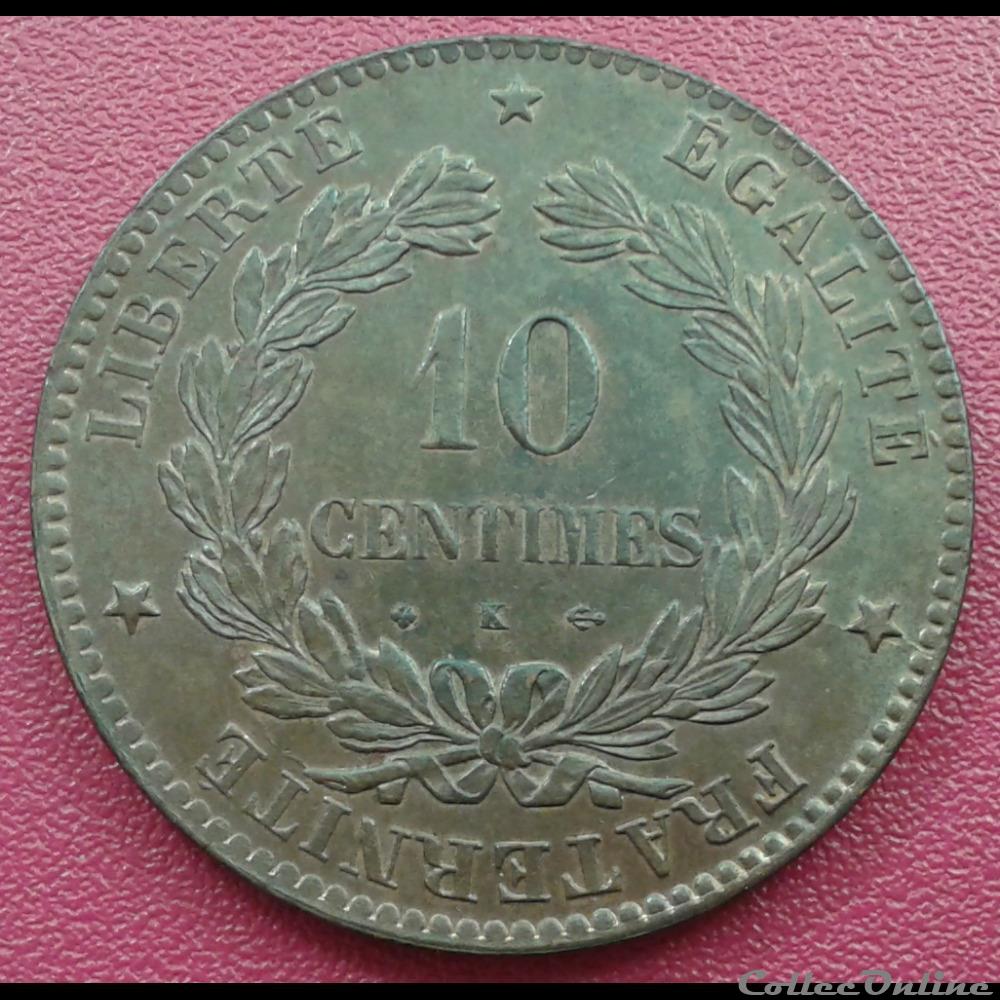 1872 K monnaies monde france 1872 k