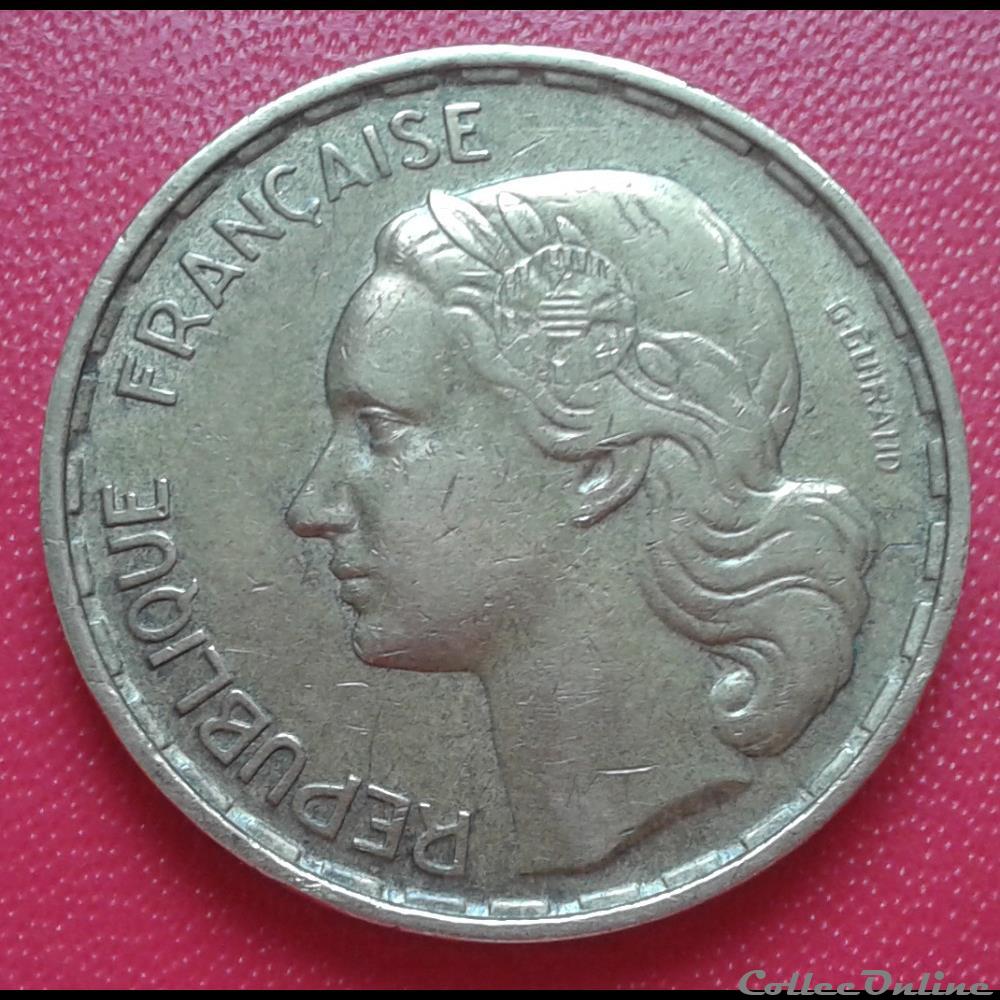 1952 - 50 francs monnaies france modernes 1952 50 francs