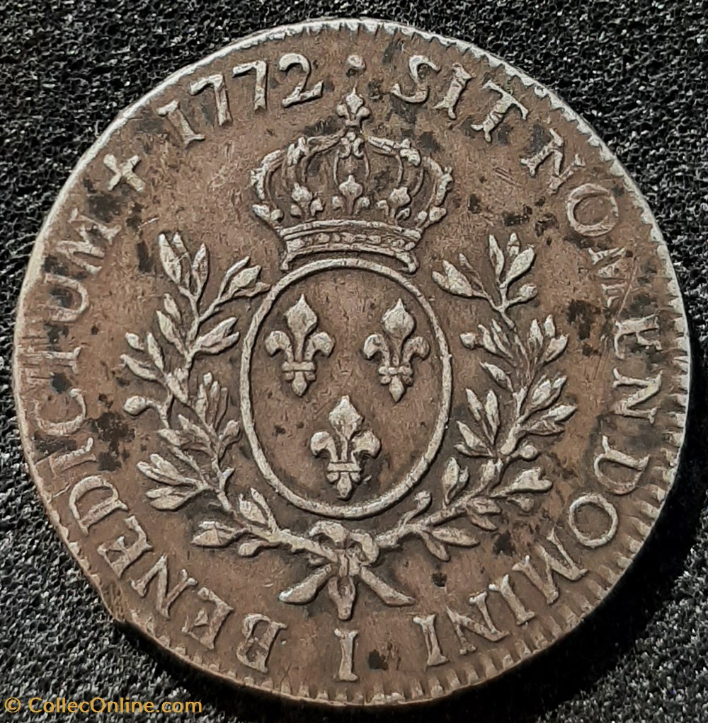 monnaies europe medievale france royales 1772 i ecu a la vieille tete louis xv