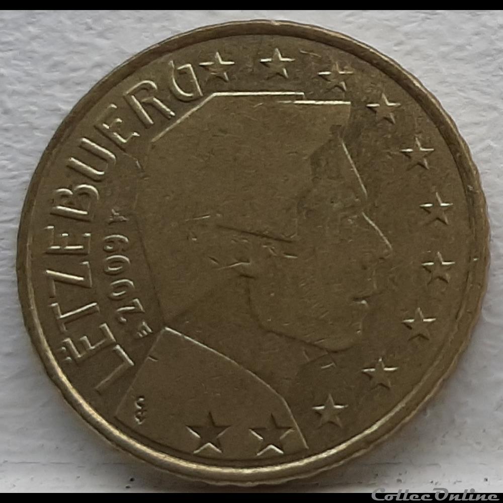 Luxembourg - 2009 - 50 cents monnaie euro a luxembourg 2009 50 cents