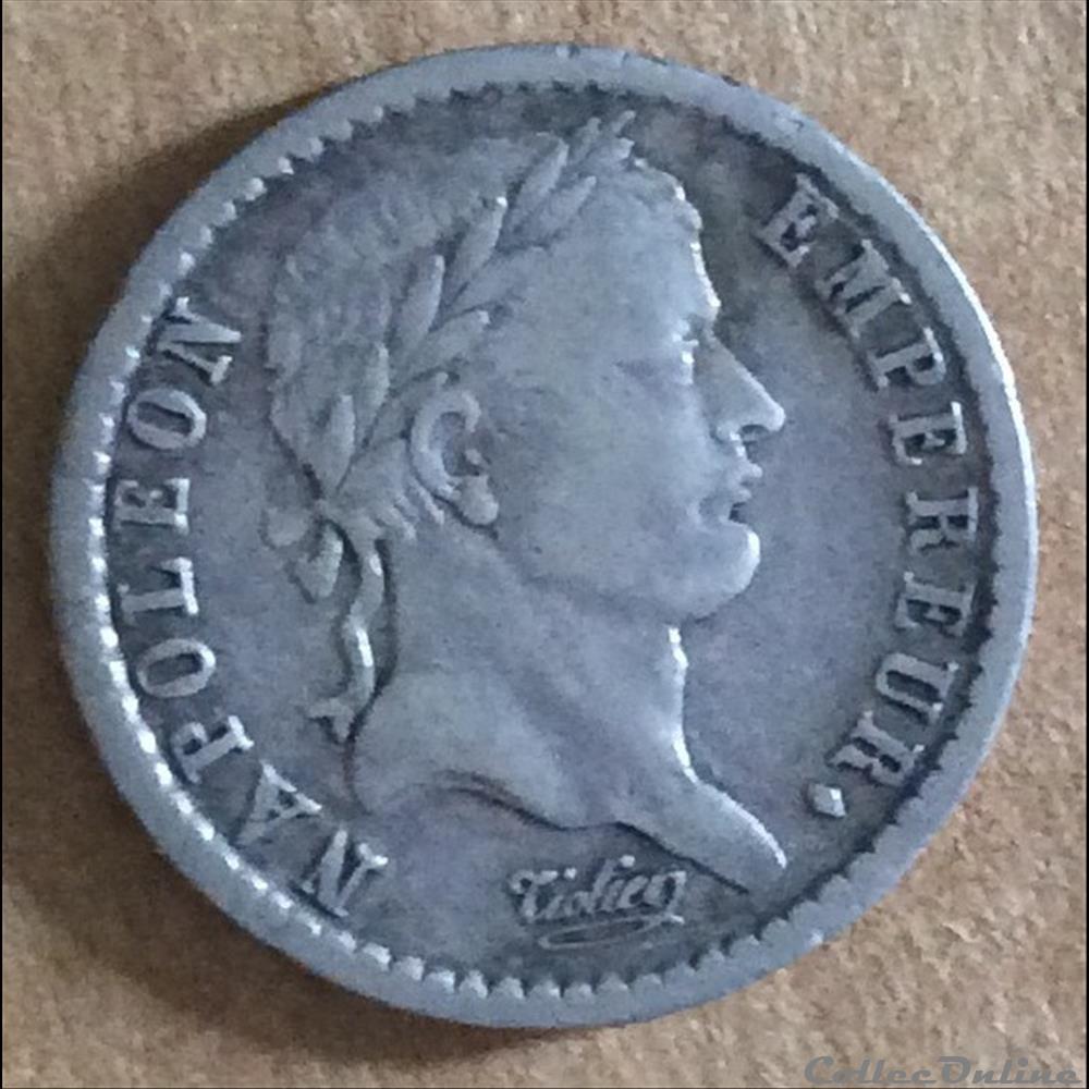 1808 - Napoléon - 1/2 Franc monnaies monde france 1808 napoleon 1 2 franc