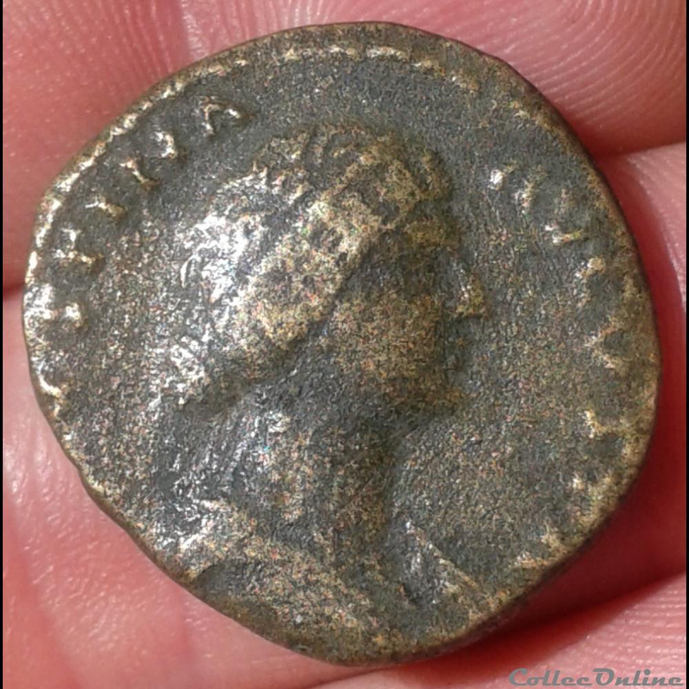 monnaies antiques av jc ap romaines republicaines imperiales 96 192 antonins faustine jeune as