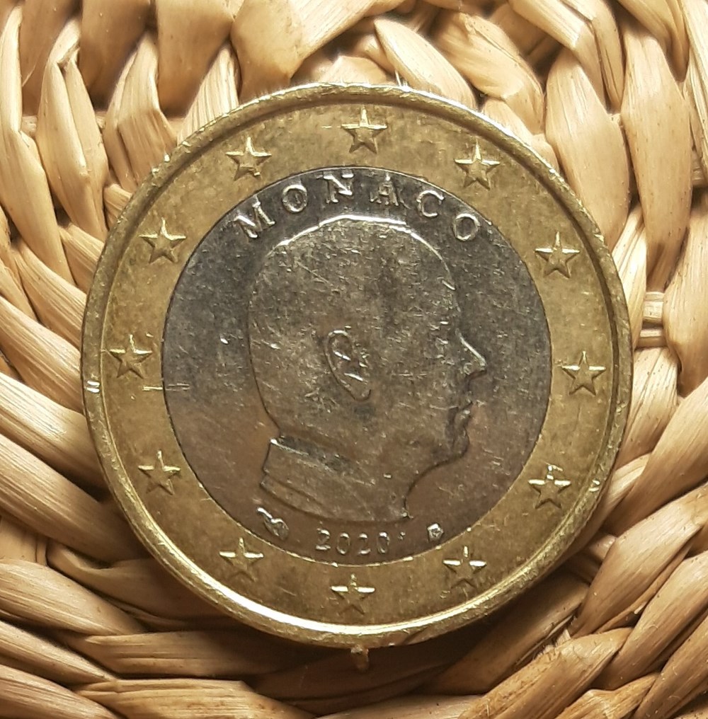Monaco – 1 euro 2020 monnaies euros monaco 1 euro 2020