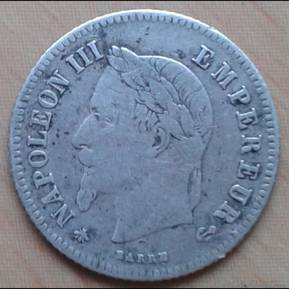 1864 A - 20 centimes monnaies france modernes 1864 a 20 centimes