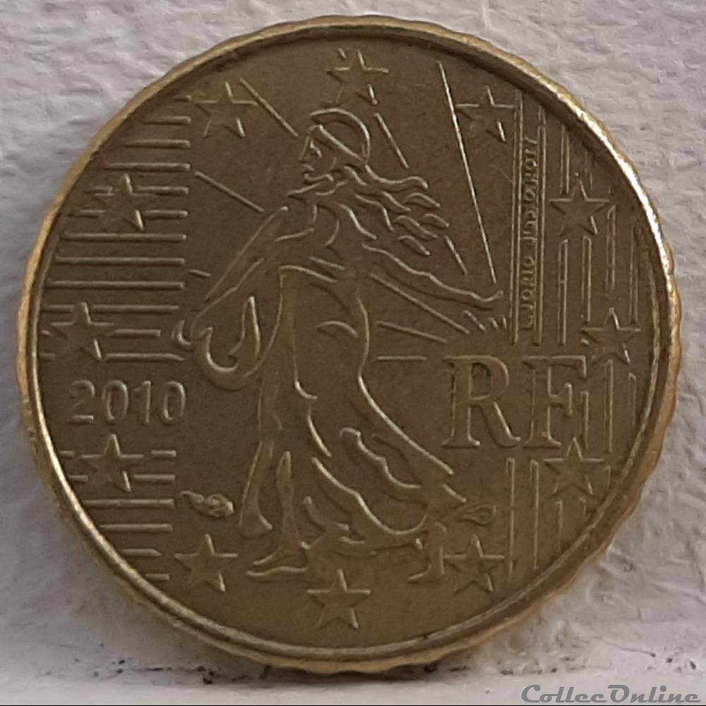 monnaie euro france 2010 10 cents