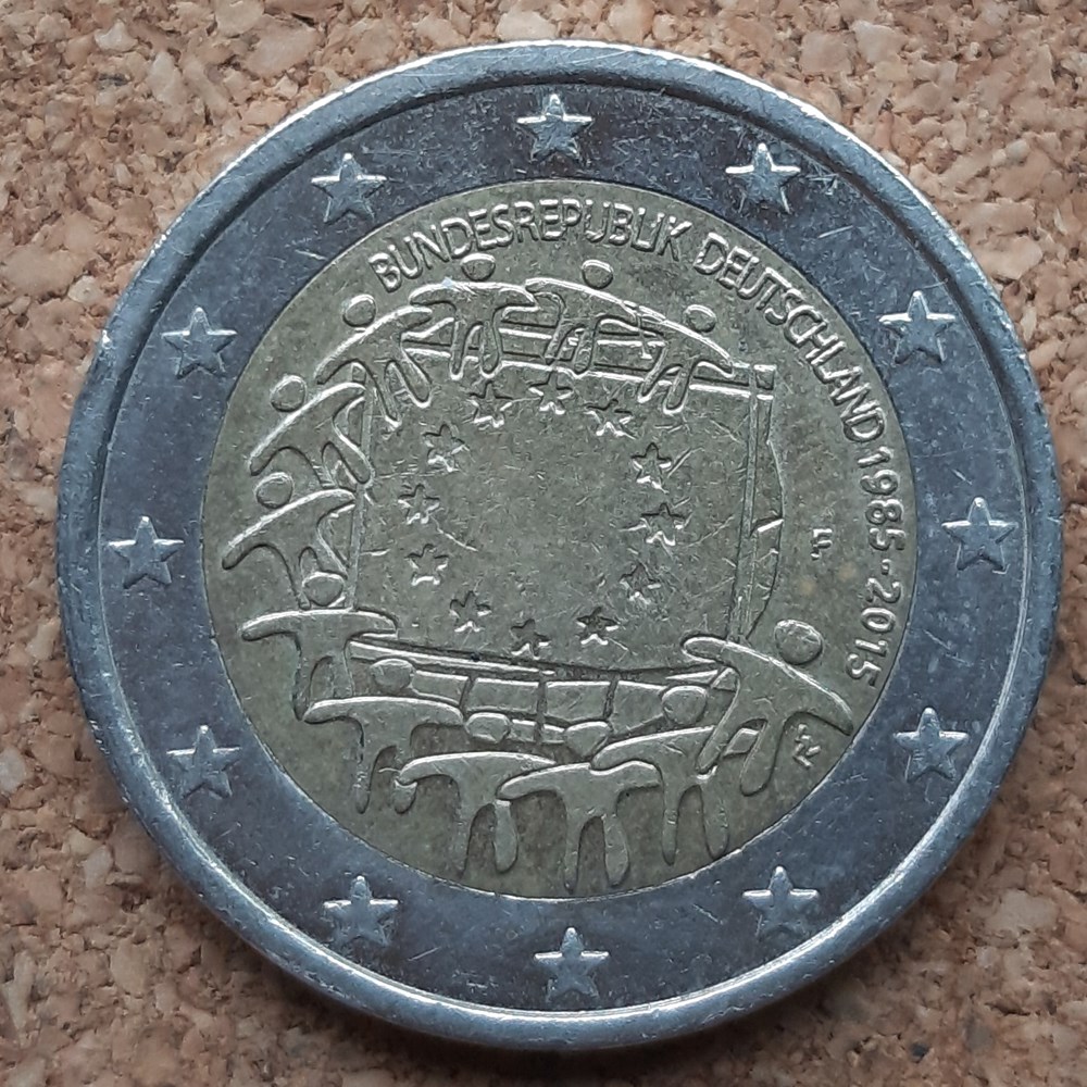 Allemagne - 2015 F monnaies euros allemagne 2015 f