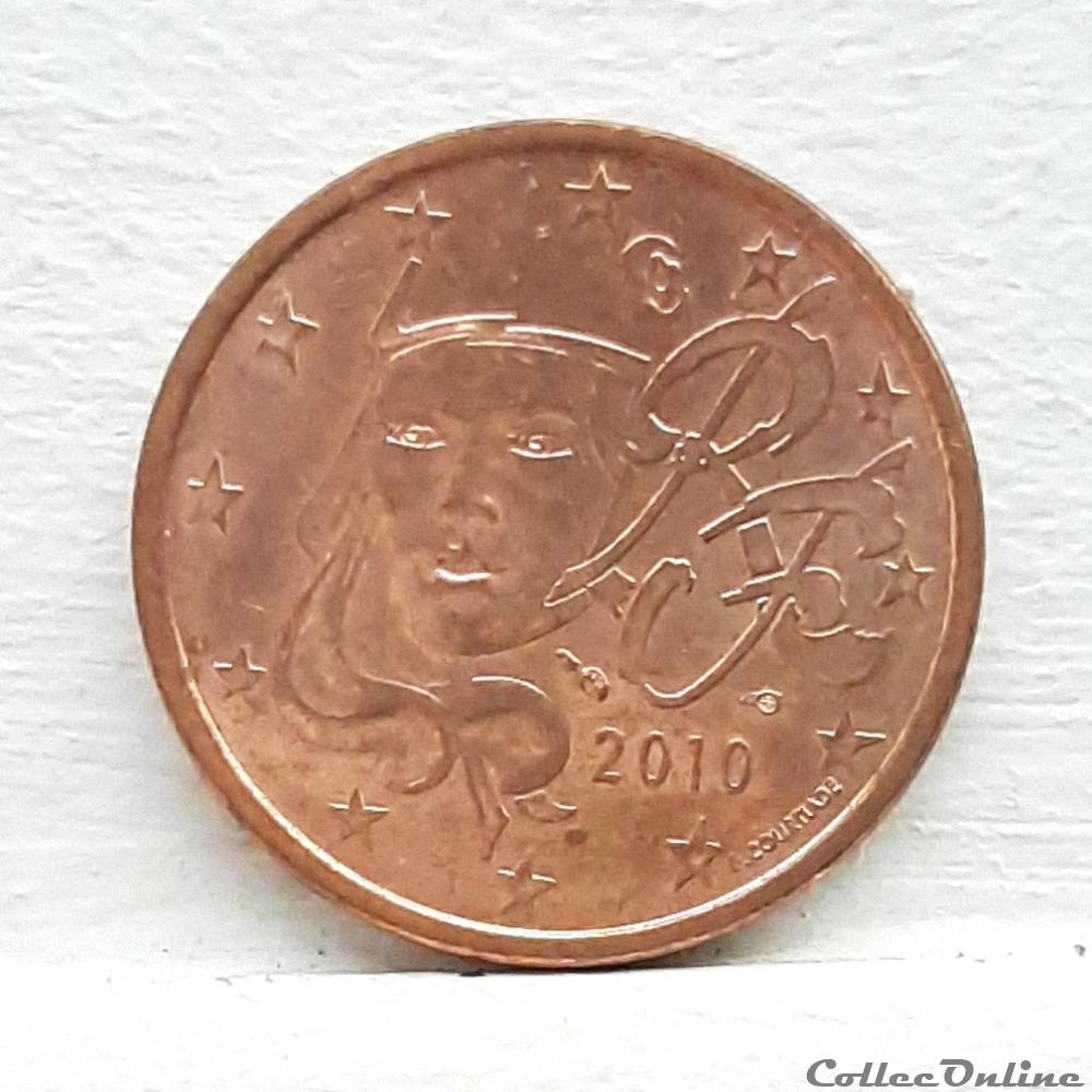 monnaie euro france 2010 5 cents