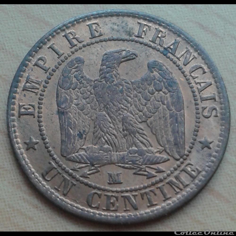 1854 MA - 1 centime monnaies france modernes 1854 ma 1 centime