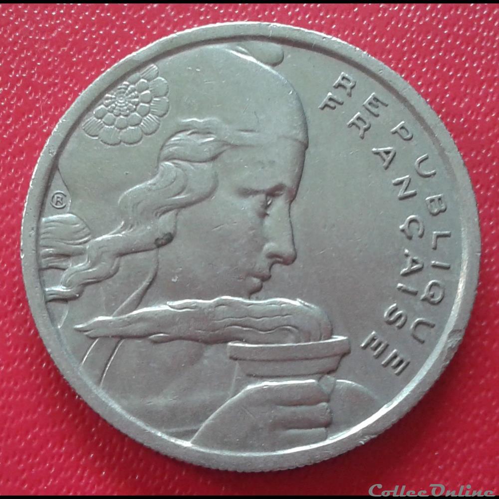1956 - 100 francs monnaies france modernes 1956 100 francs