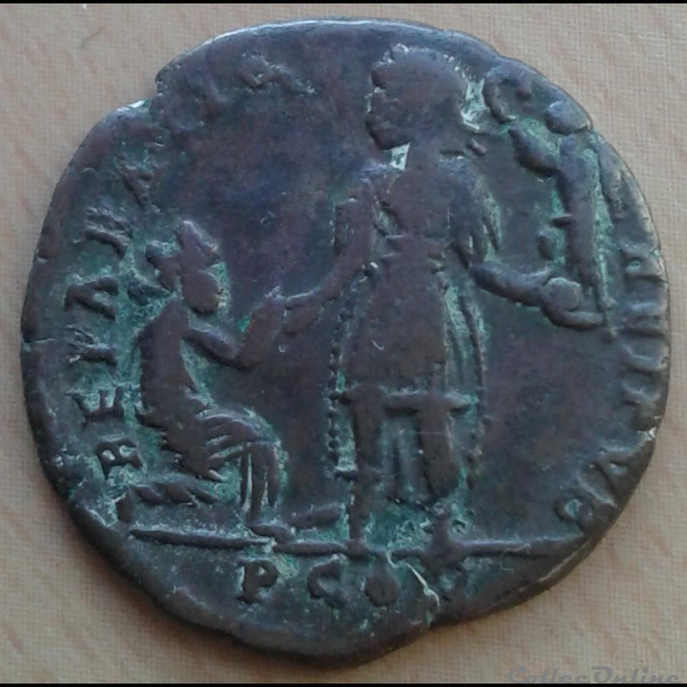 monnaies antiques av jc ap romaines republicaines imperiales 364 455 valentiniens et theodosiens gratien maiorina pecunia