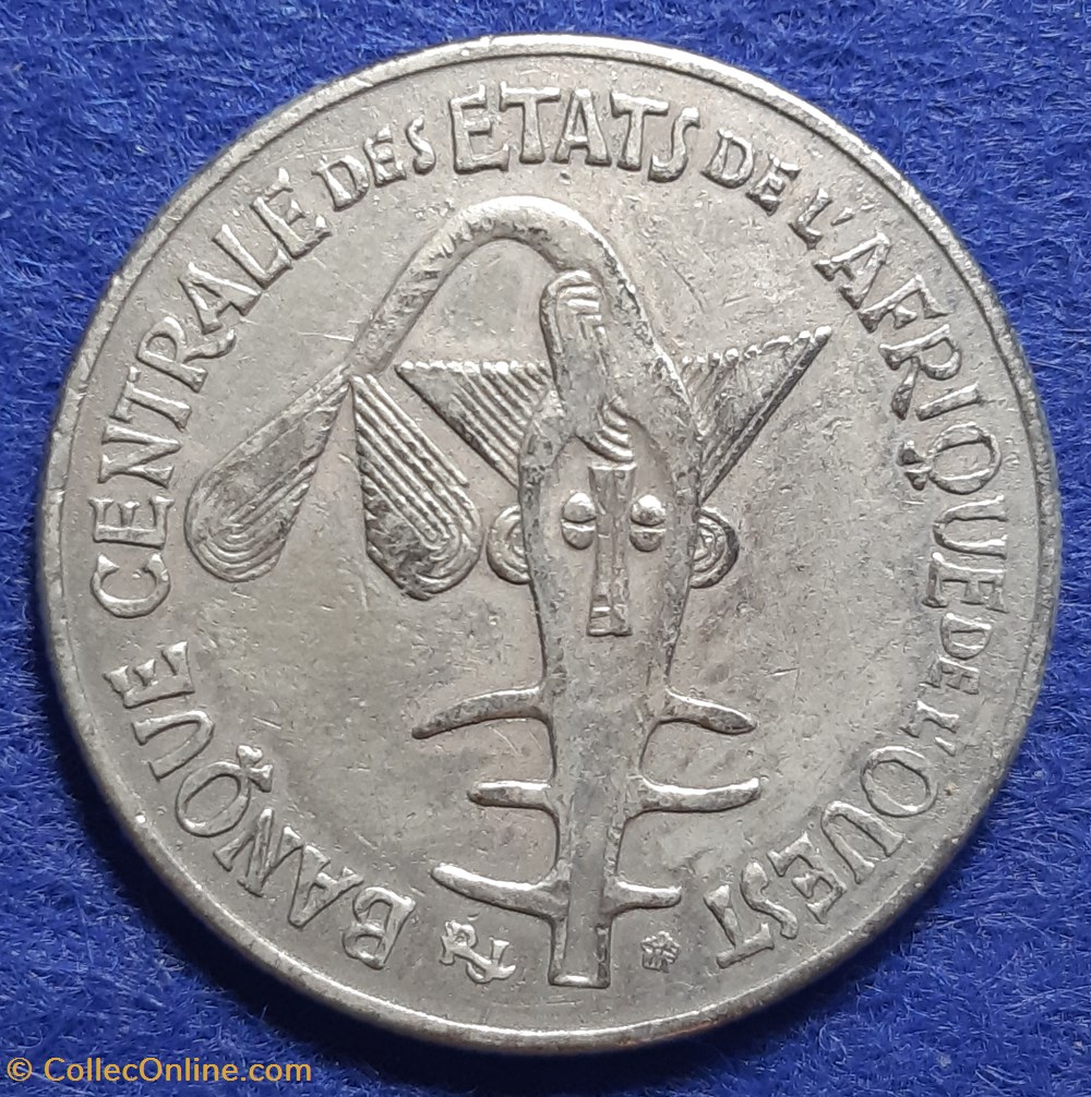 États Afrique de l'Ouest - 50 francs 1982 monnaies monde l etats afrique de ouest 50 francs 1982
