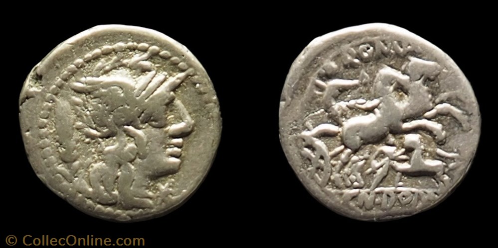 261/1 Domitia -128 monnaie antique av jc ap romaine 261 1 domitia 128