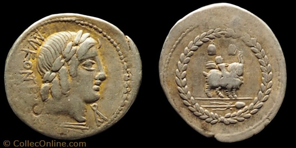 353/1a Fontea -85 monnaie antique av jc ap romaine 353 1a fontea 85
