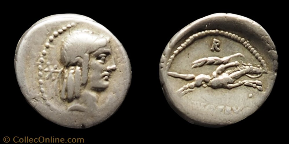 340/1 Calpurnia -90 monnaie antique av jc ap romaine 340 1 calpurnia 90