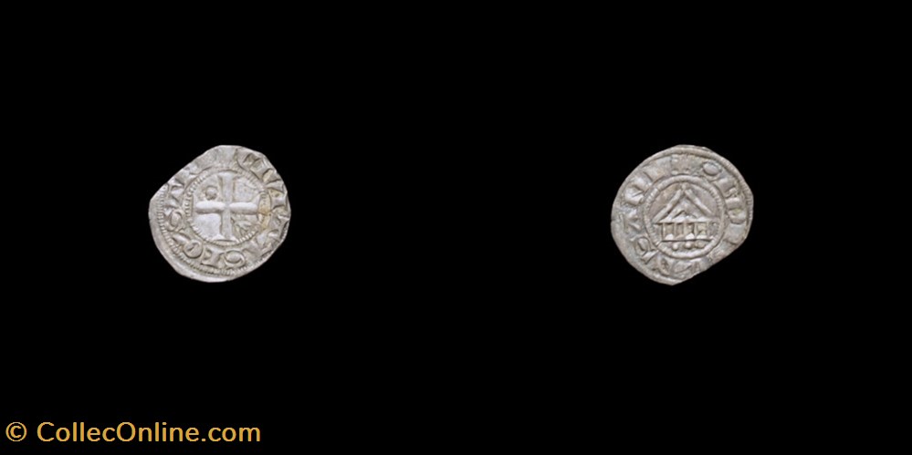 Dol 21 - obole de l'Evêché de Lausanne monnaie europe medievale dol 21 obole de eveche de lausanne