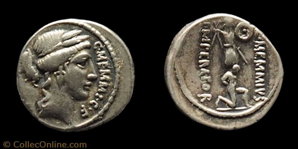 427/1 Memmia -55 monnaie antique av jc ap romaine 427 1 memmia 55