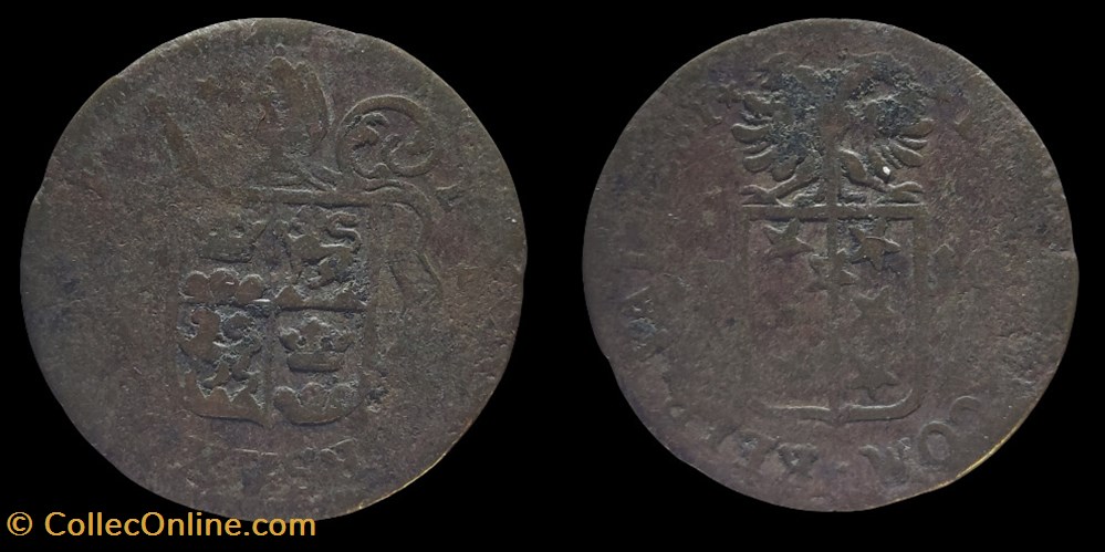 Pal 270 Var 6 - Valais - Evêché de Sion. François-Joseph Supersaxo / Batz 1710 monnaies europe medievale suisse pal 270 var 6 valais eveche de sion francois joseph supersaxo batz 1710