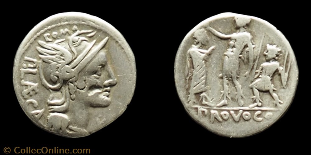 301/1 Porcia -110 / -109 monnaie antique av jc ap romaine 301 1 porcia 110 109