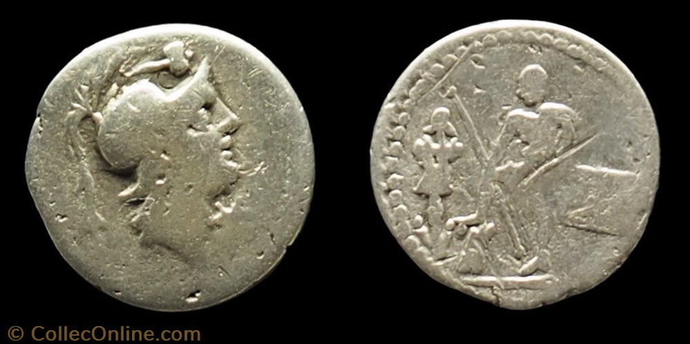 monnaie antique av jc ap romaine 335 3f poblicia 96