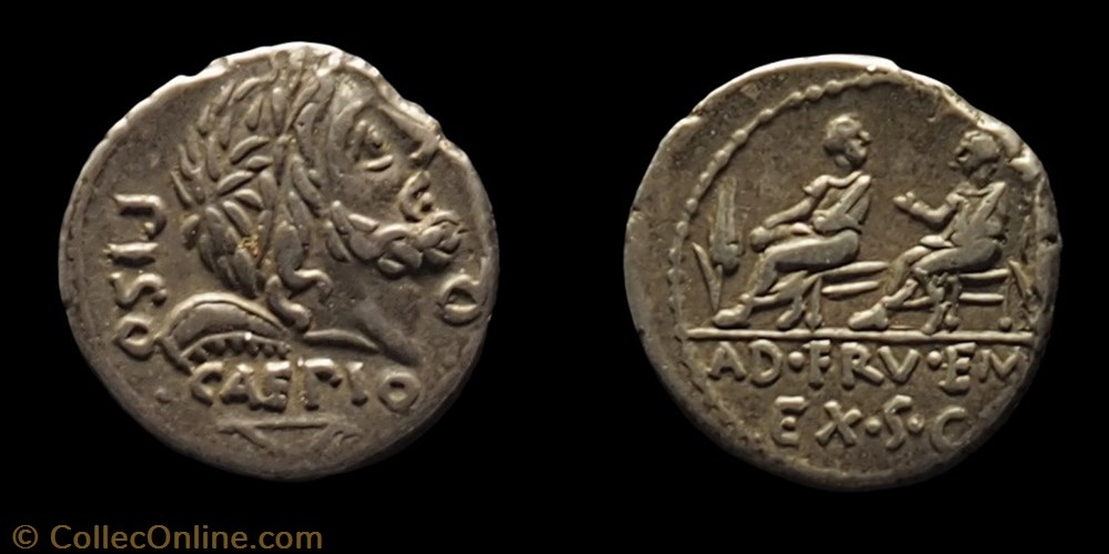 328/1 Calpurnia -100 monnaie antique av jc ap romaine 328 1 calpurnia 100