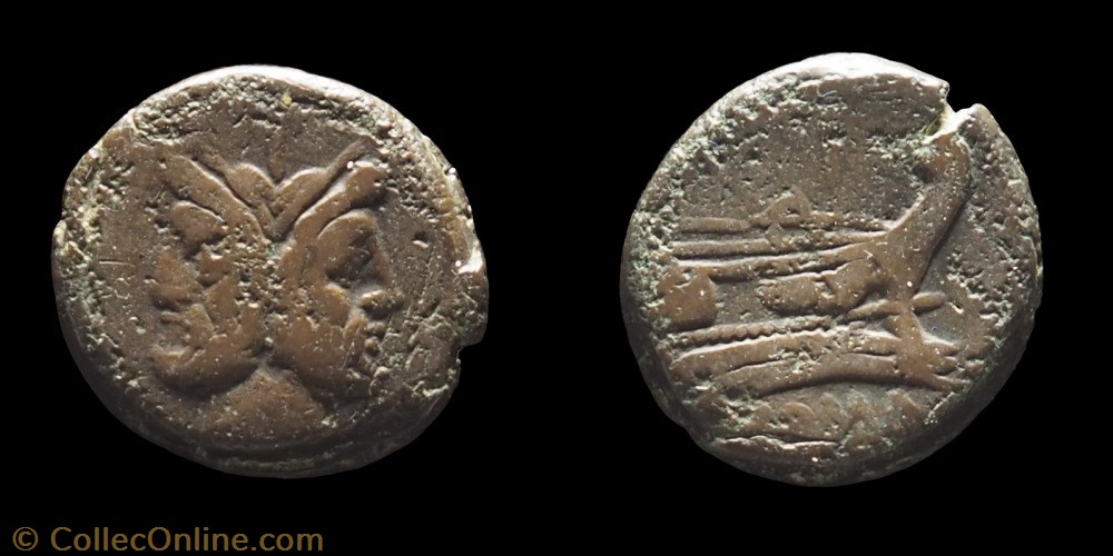 056/2 as Anonyme -211 monnaie antique av jc ap romaine 056 2 as anonyme 211