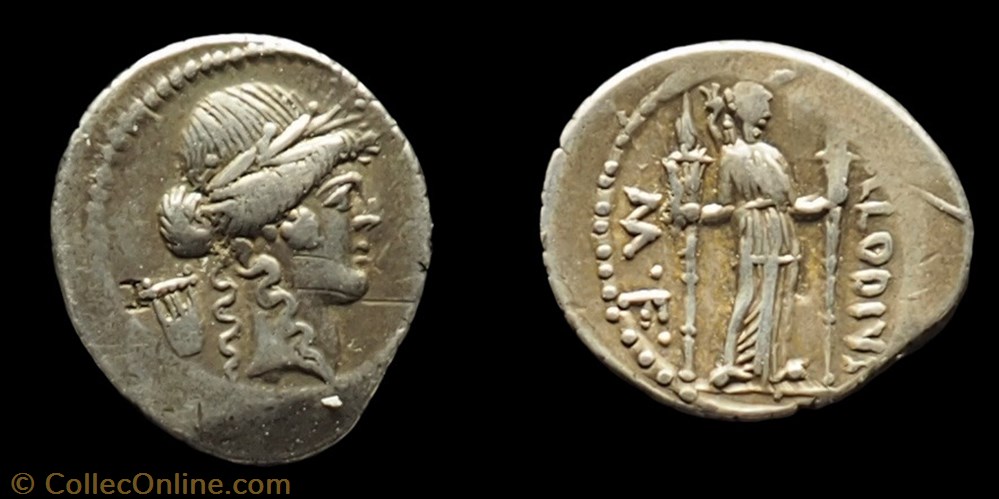 monnaie antique av jc ap romaine 494 23 claudia 42