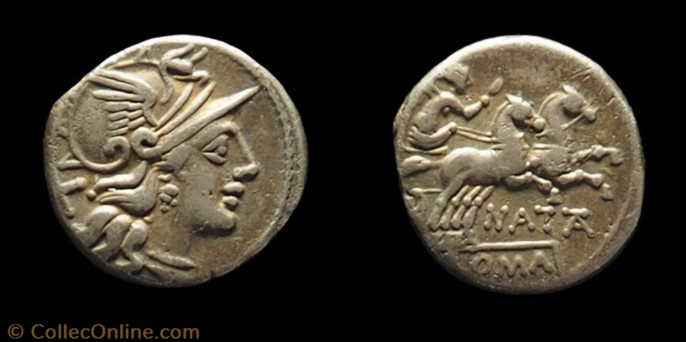 208/1 Pinaria -149 monnaie antique av jc ap romaine 208 1 pinaria 149