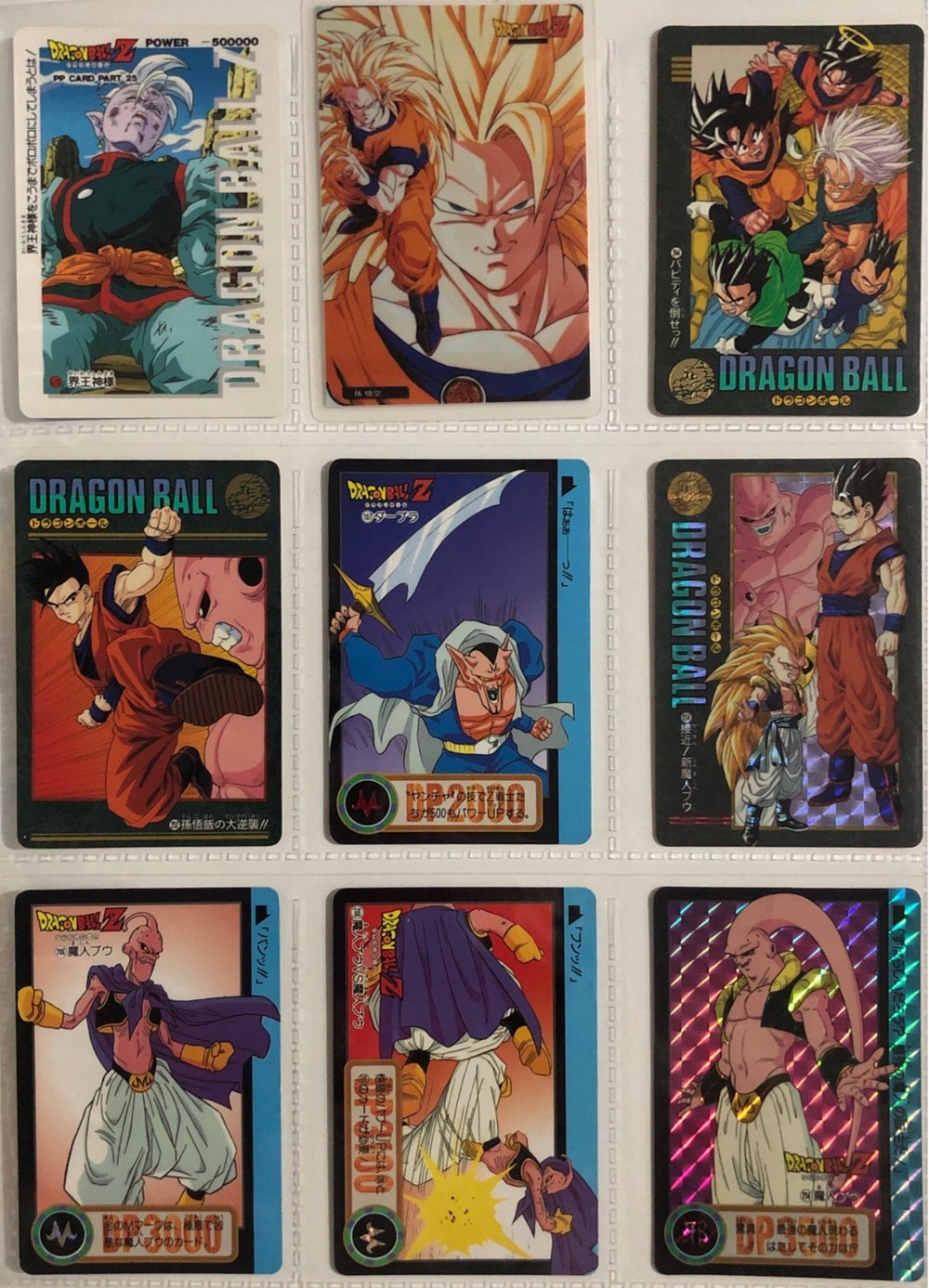 D divers cartes plastiques d