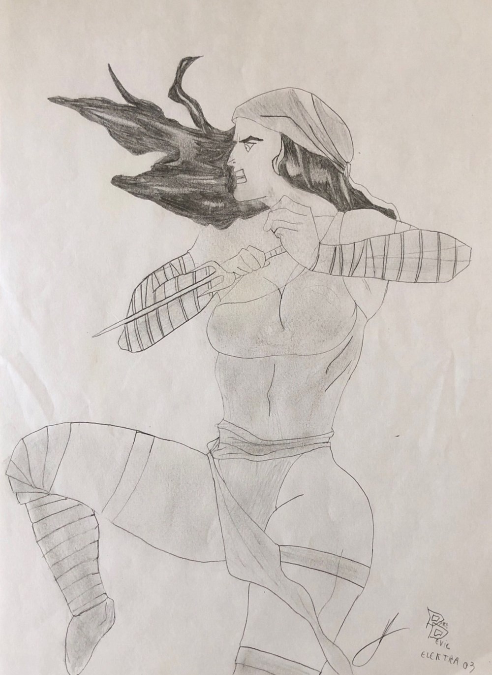 art antiquites populaire elektra crayon