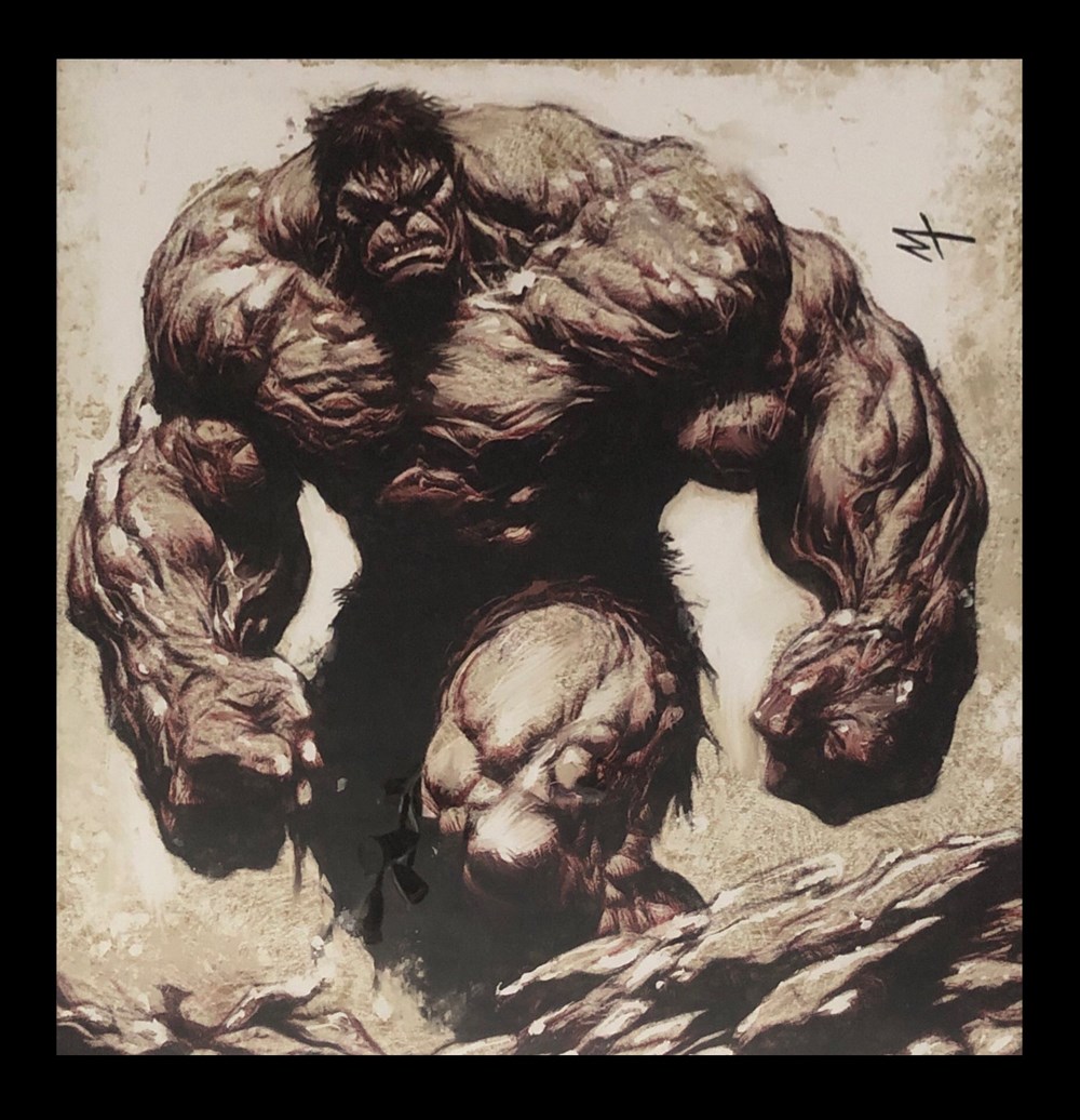 art antiquites lithographies serigraphie hulk