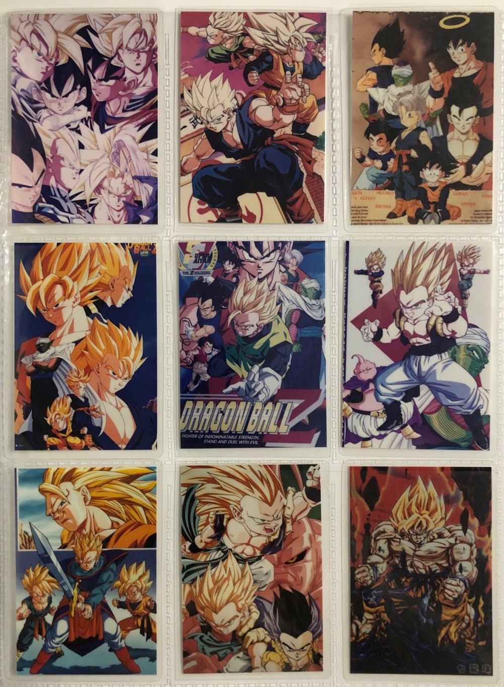 B divers cartes plastiques b