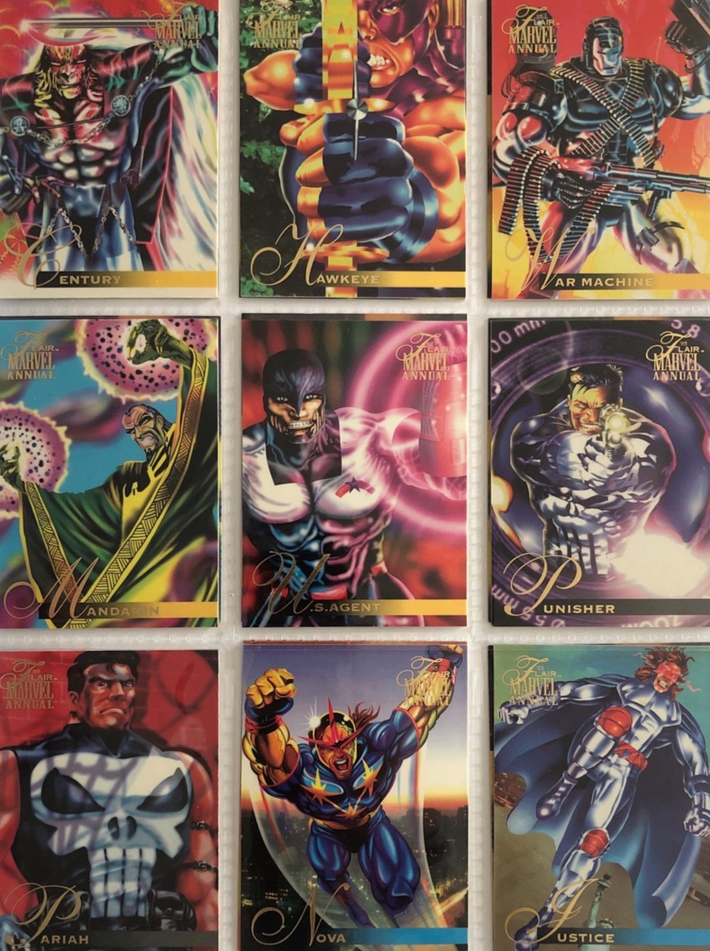 19 divers cartes plastiques 19