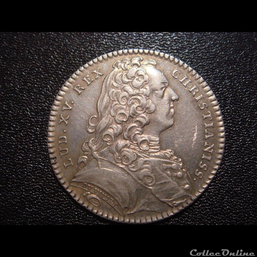 LOUIS XV monnaie jeton mereaux france louis xv