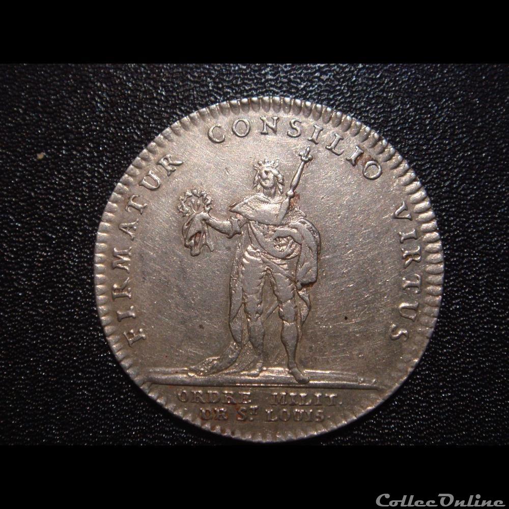 monnaie jeton mereaux france louis xv