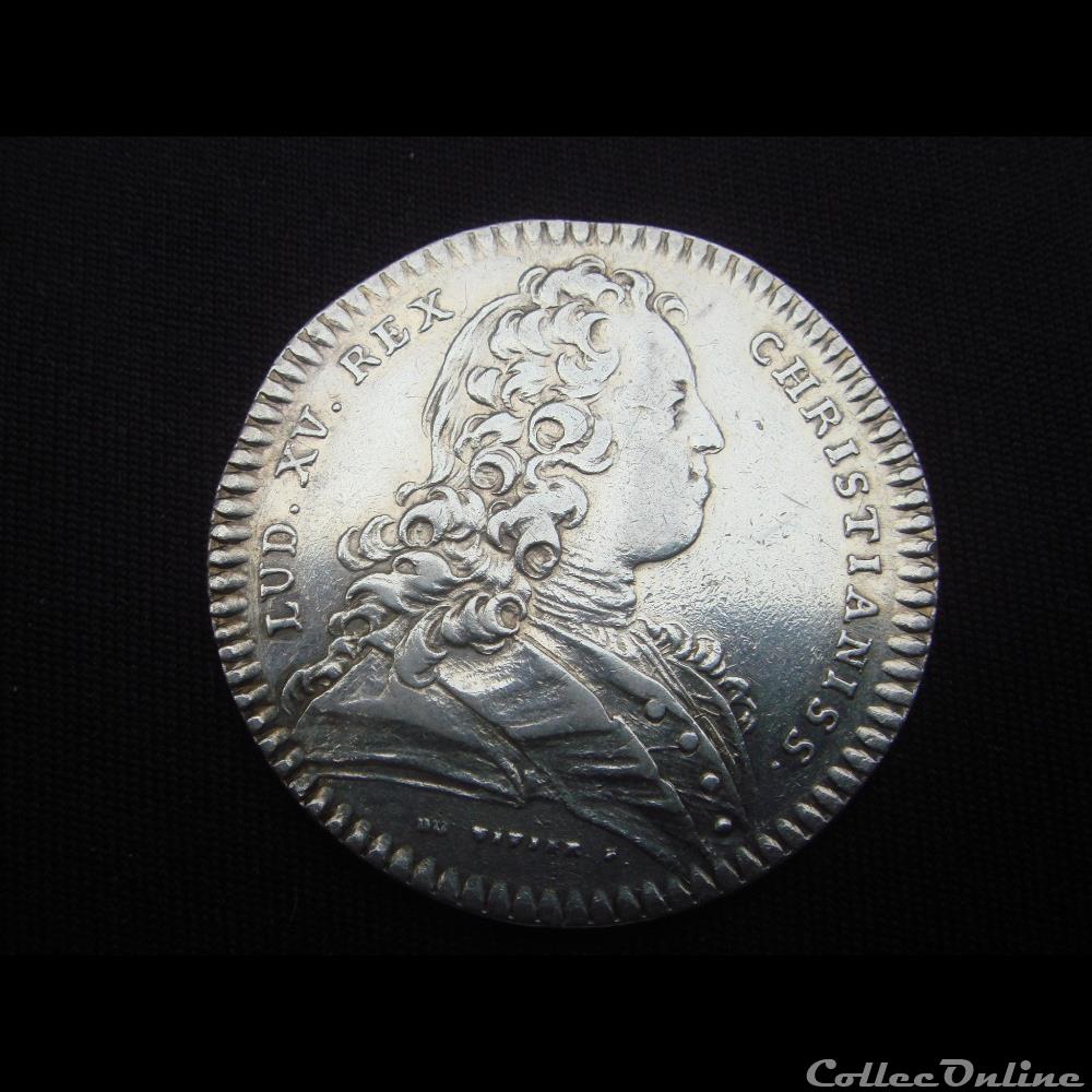 LOUIS XV monnaie jeton mereaux france louis xv