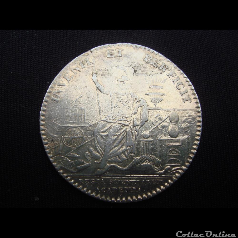 monnaie jeton mereaux france louis xv