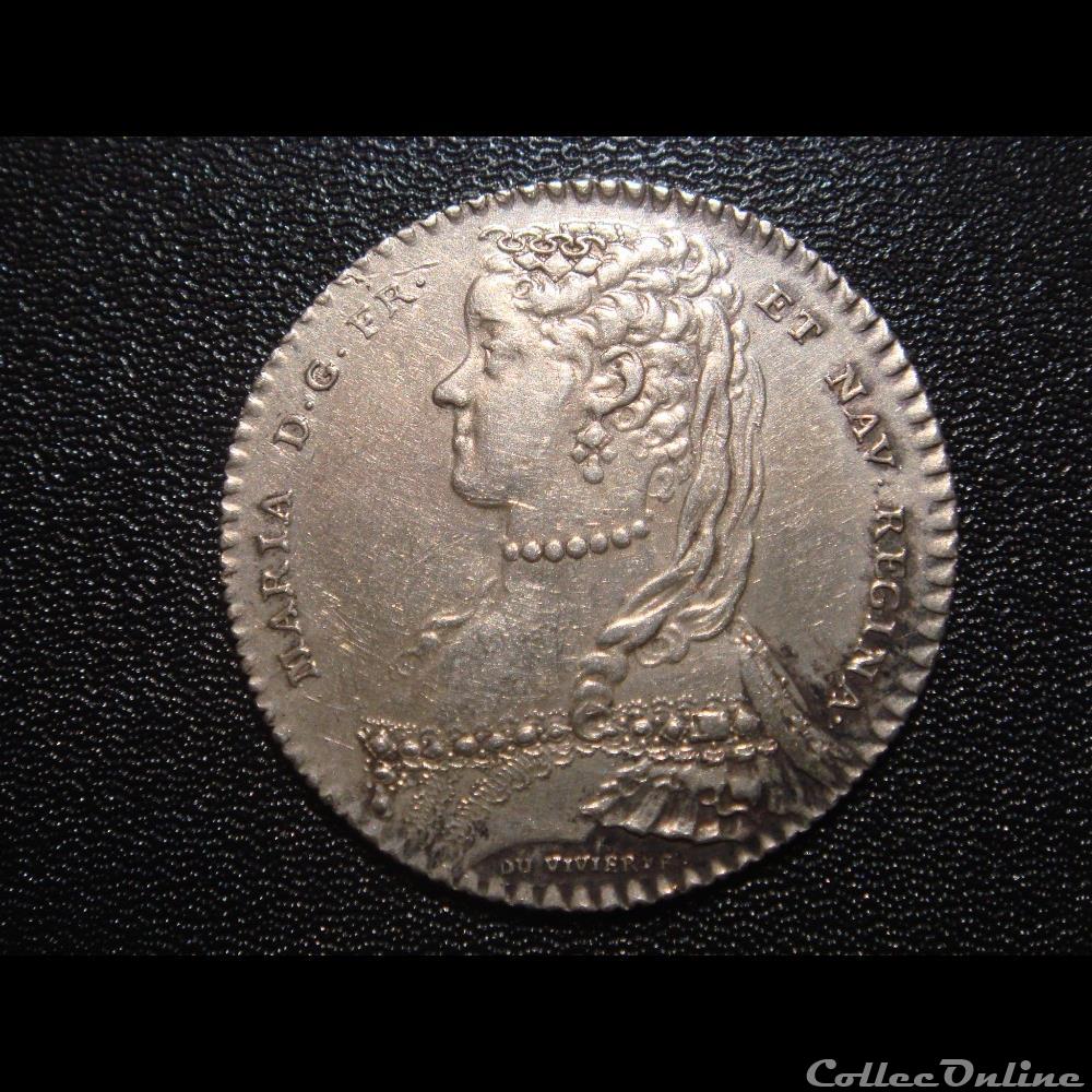 monnaie jeton mereaux france marie lesczinsca