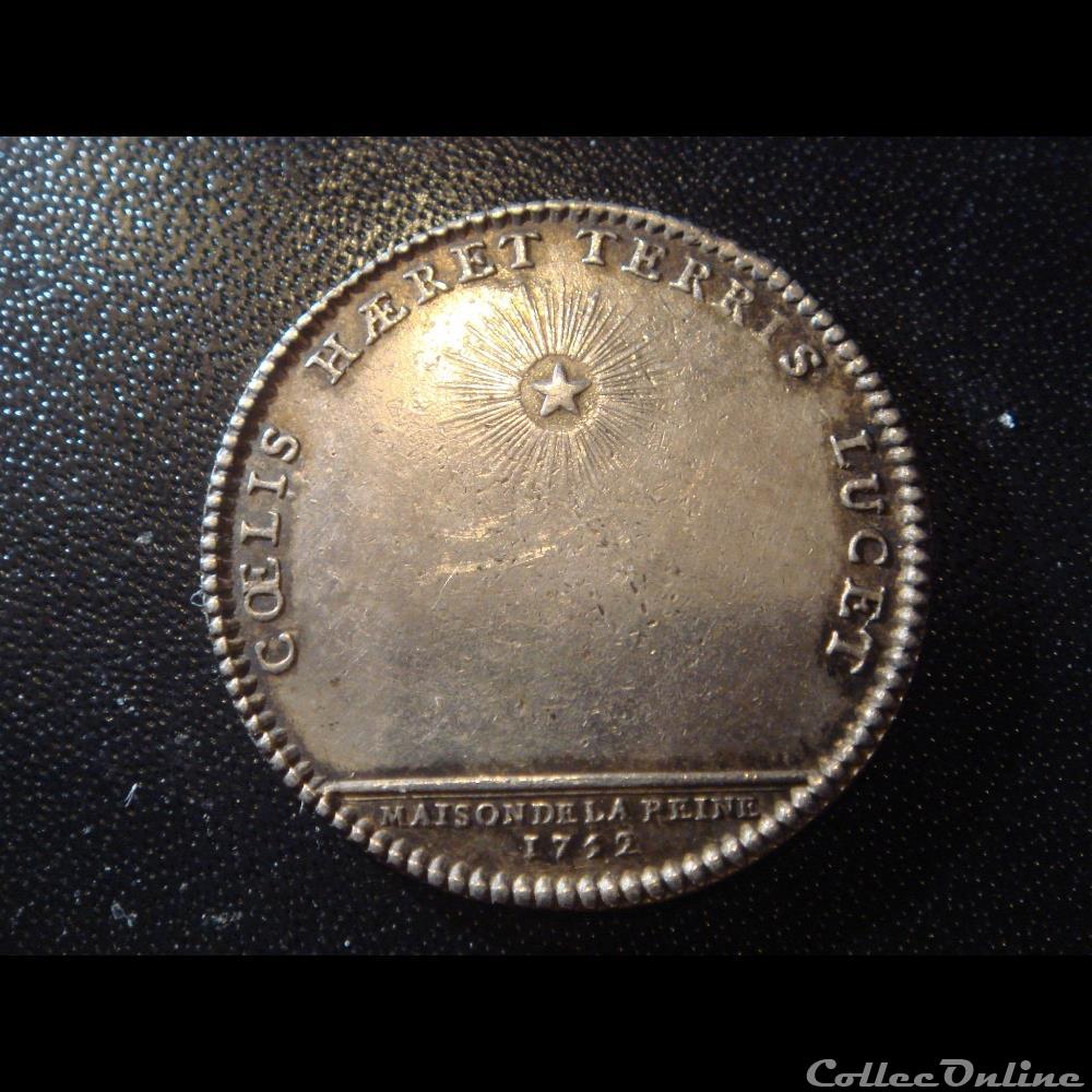 Marie Lesczinsca monnaie jeton mereaux france marie lesczinsca