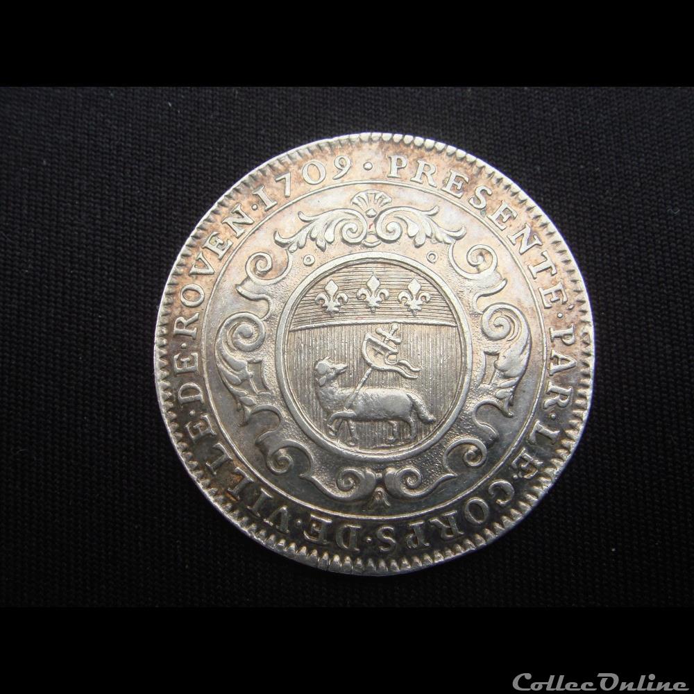 LOUIS XV monnaie jeton mereaux france louis xv
