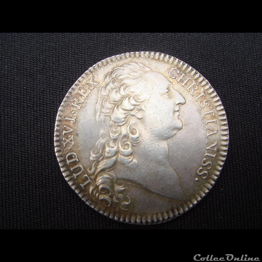 LOUIS XVI monnaie jeton mereaux france louis xvi