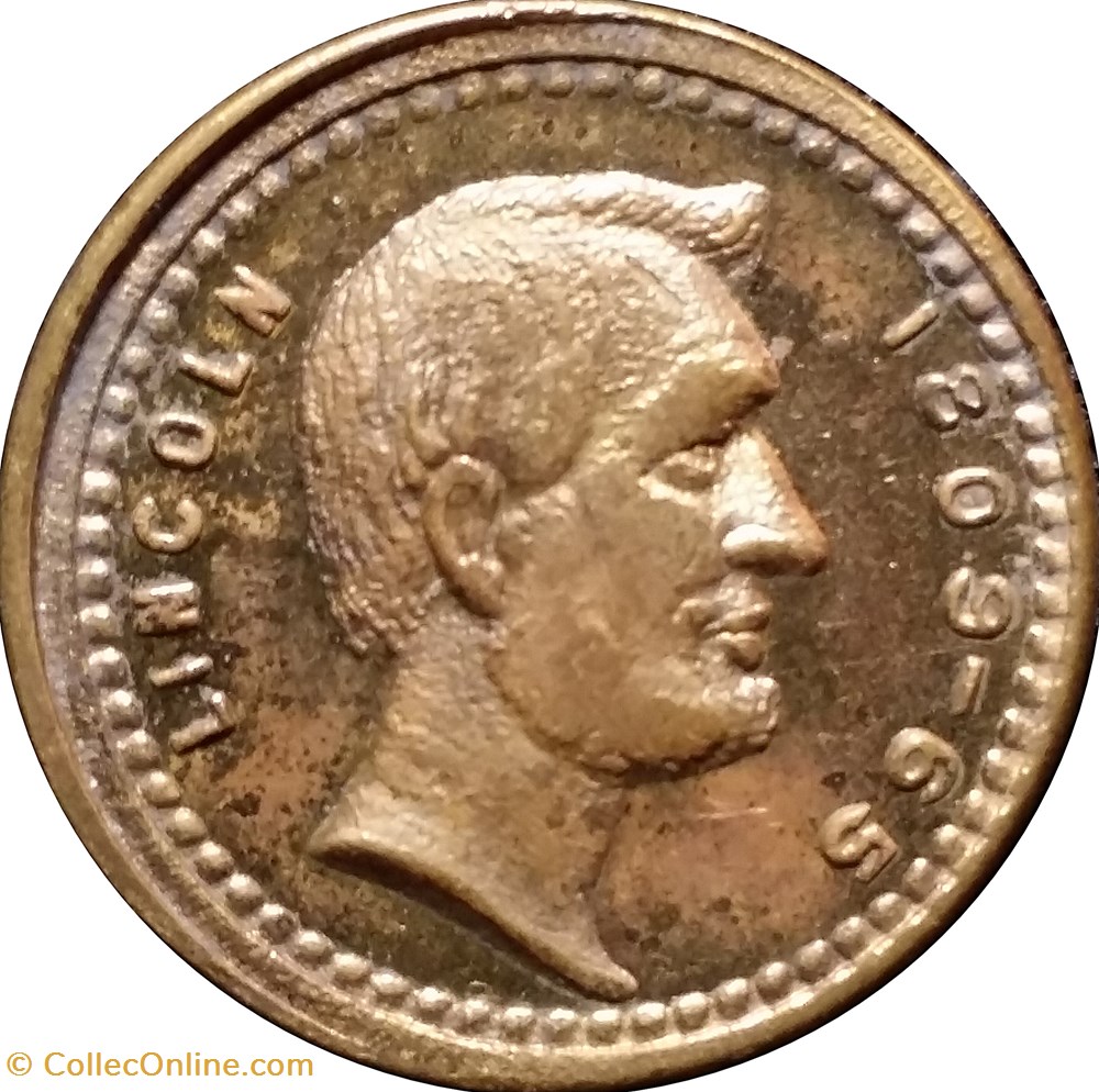 medals united states lincoln 1809 65
