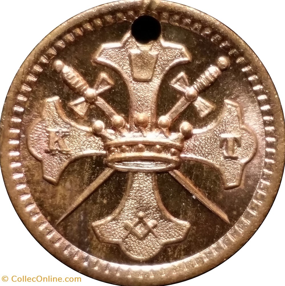 K T Masonic medals united states k t masonic